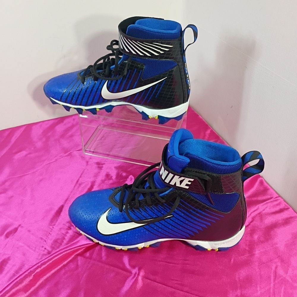 Nike Alpha Strike Shark 841657-410 Game Royal-Blue Men's SZ 9.5 Football Cleat . - Picture 6 of 8